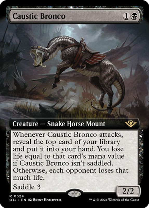 Caustic Bronco (Extended Art)