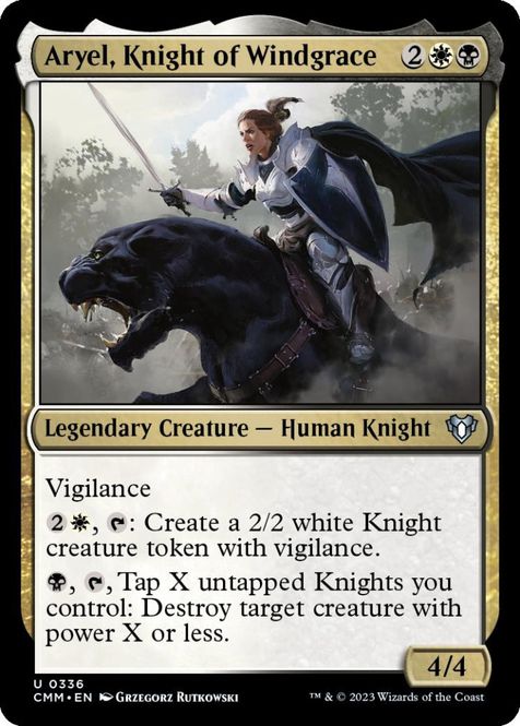 Hovedbilde Aryel, Knight of Windgrace