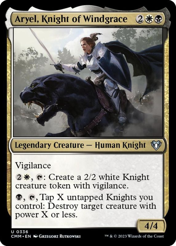Aryel, Knight of Windgrace
