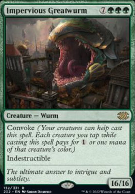 Impervious Greatwurm (foil)
