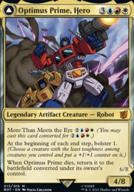 Hovedbilde Optimus Prime, Hero