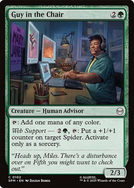 Hovedbilde Guy in the Chair (Foil)