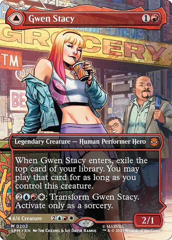 Gwen Stacy // Ghost-Spider (#202) (Borderless)