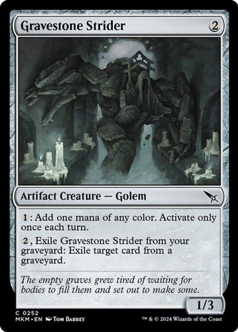 Hovedbilde Gravestone Strider (Foil)