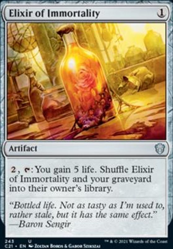Elixir of Immortality