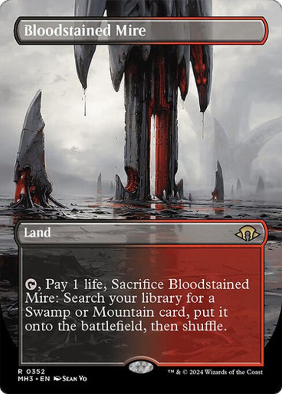 Bloodstained Mire (Borderless) (Foil)