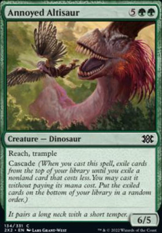 Annoyed Altisaur (foil)