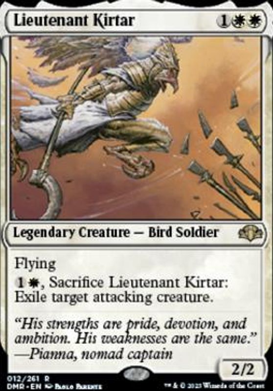Lieutenant Kirtar (foil)