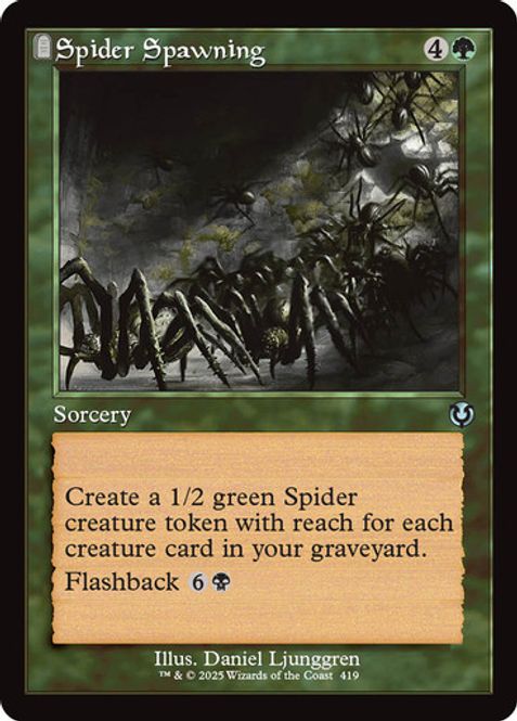 Hovedbilde Spider Spawning (Retro Frame)