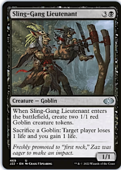 Hovedbilde Sling-Gang Lieutenant