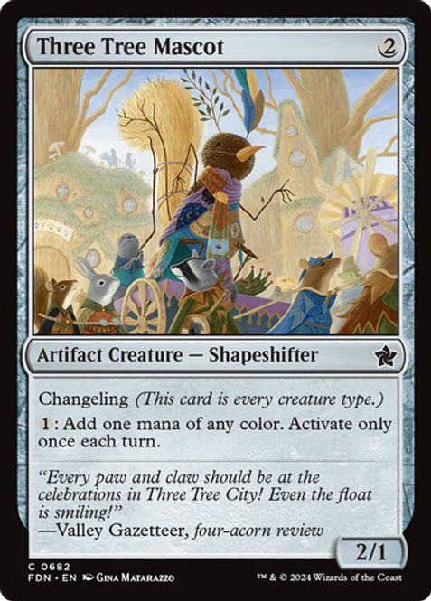 Hovedbilde Three Tree Mascot (Foil)