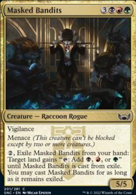 Hovedbilde Masked Bandits (foil)
