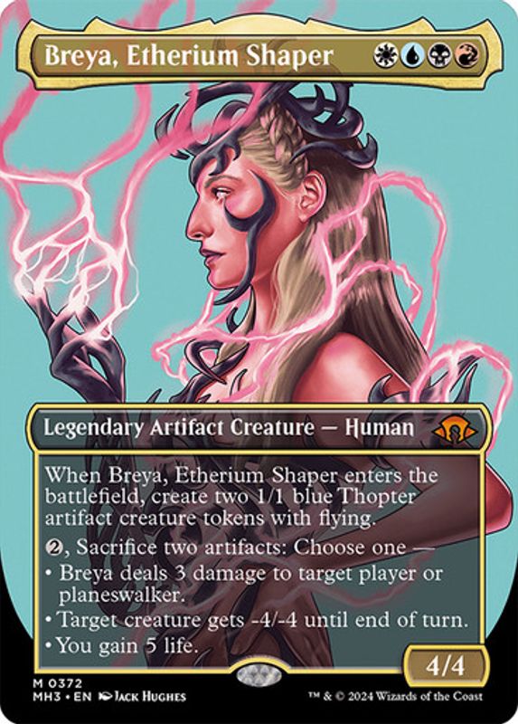 Breya, Etherium Shaper (Borderless) (Foil)
