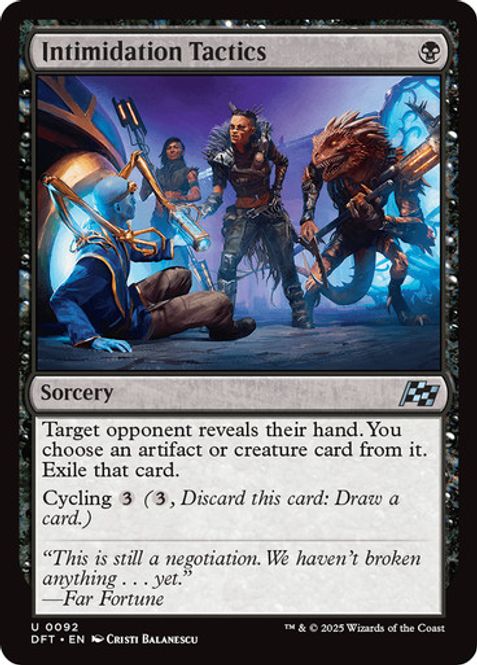 Hovedbilde Intimidation Tactics