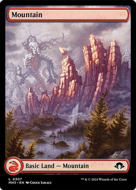 Mountain (#307) (Full Art) (Foil)