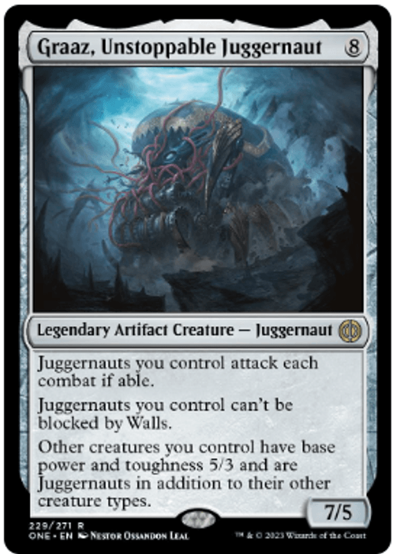 Graaz, Unstoppable Juggernaut (foil)