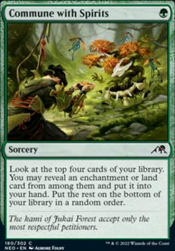 Commune with Spirits (foil)