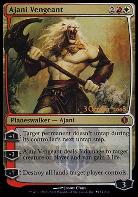 Hovedbilde Ajani Vengeant (Prerelease ...
