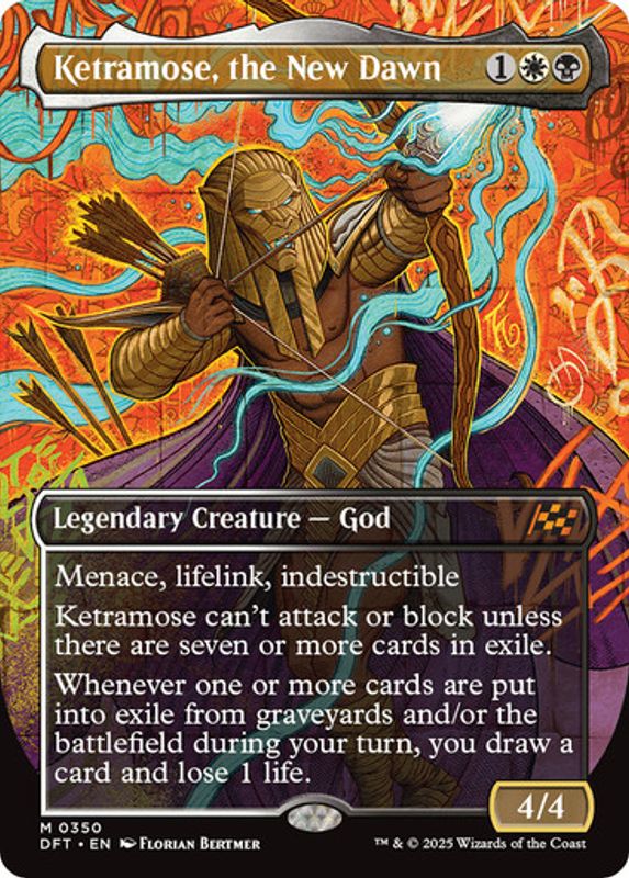 Ketramose, the New Dawn (Borderless)