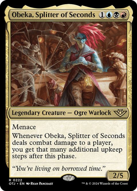 Hovedbilde Obeka, Splitter of Seconds