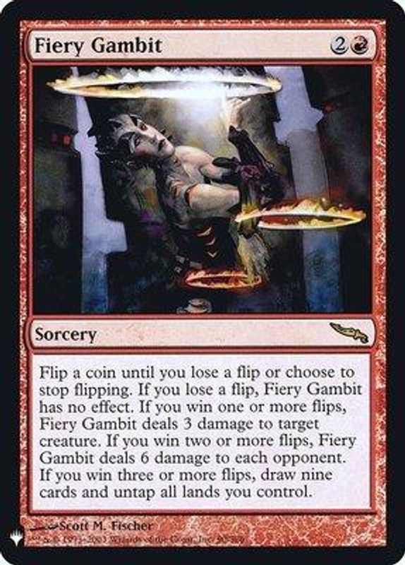 Fiery Gambit (Foil)