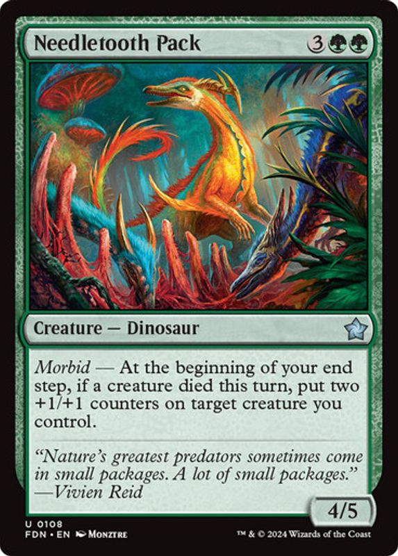 Needletooth Pack (Foil)