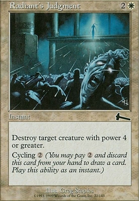 Radiant's Judgment
