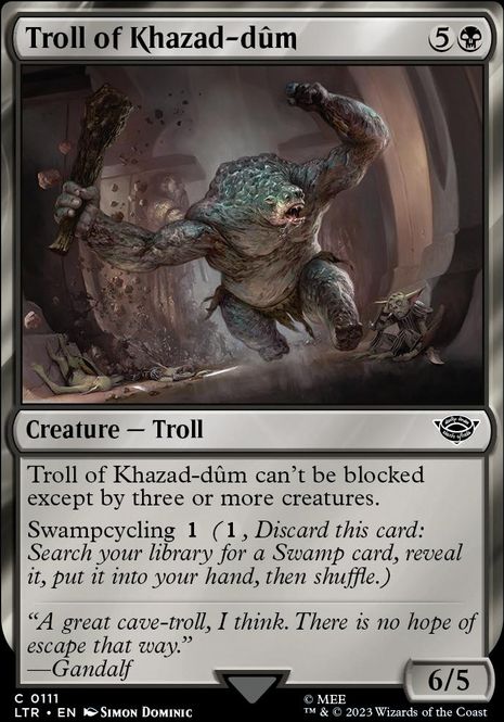Hovedbilde Troll of Khazad-dum (foil)