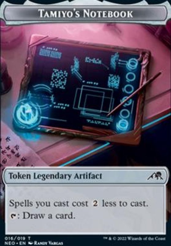 Tamiyo's Notebook Token
