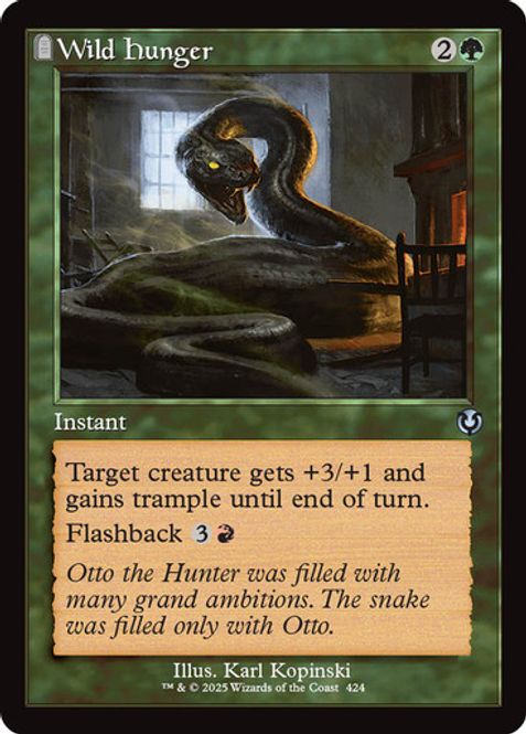 Hovedbilde Wild Hunger (Retro Frame)