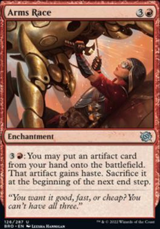 Arms Race (foil)