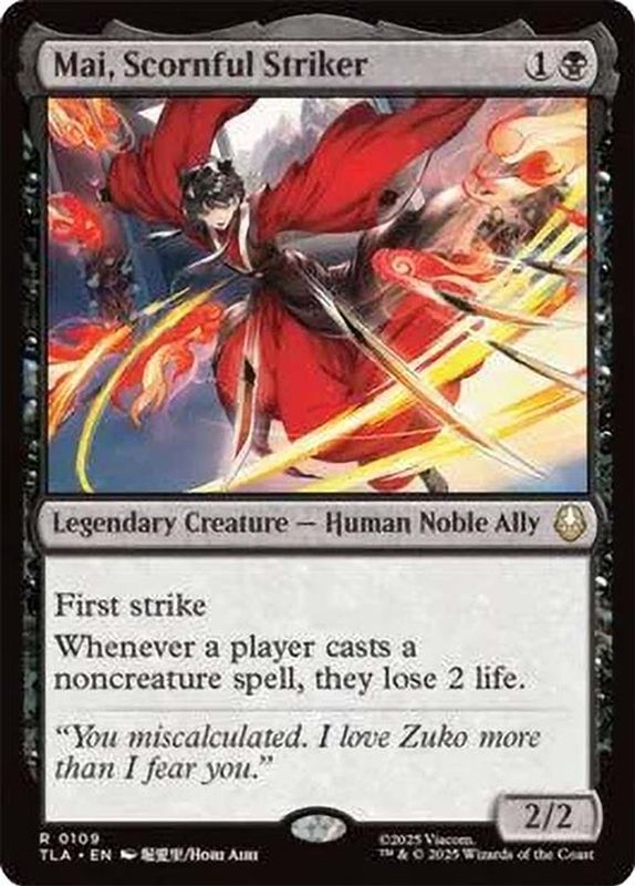 Mai, Scornful Striker (Foil)