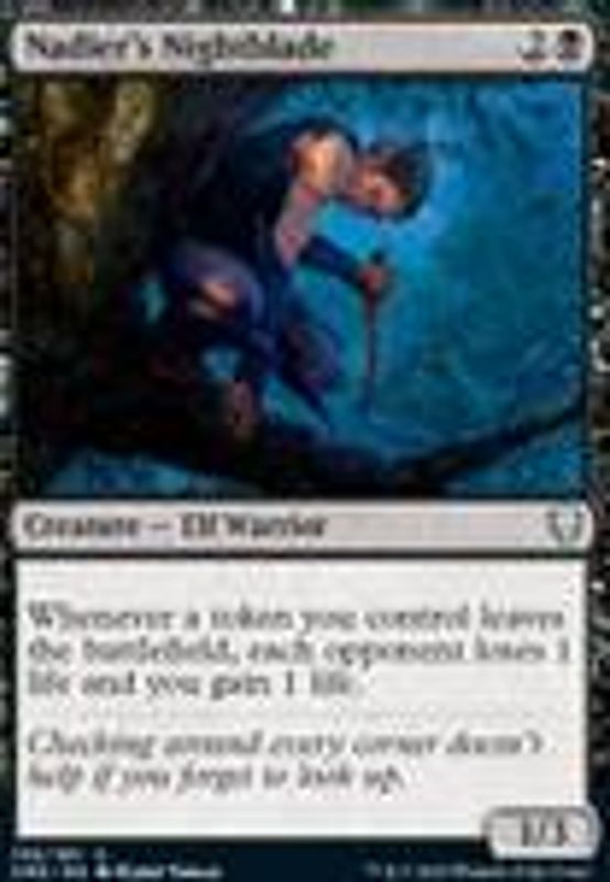 Nadier's Nightblade (foil)