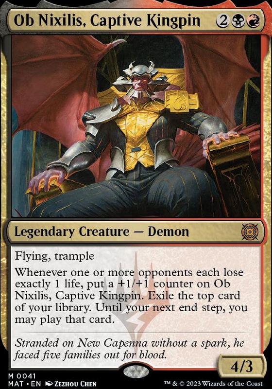 Ob Nixilis, Captive Kingpin