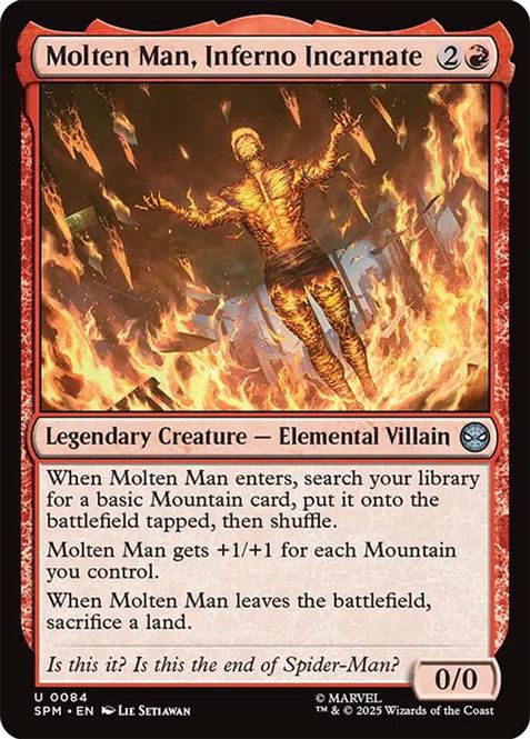 Hovedbilde Molten Man, Inferno Incarnate