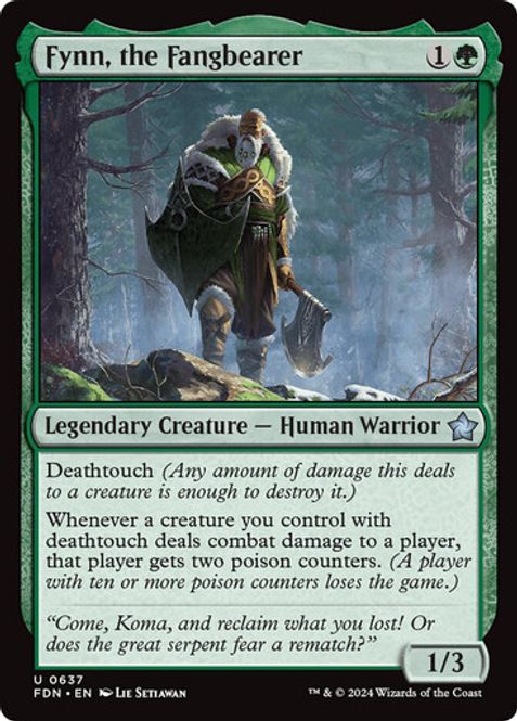Hovedbilde Fynn, the Fangbearer