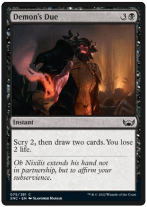 Hovedbilde Demon's Due (foil)