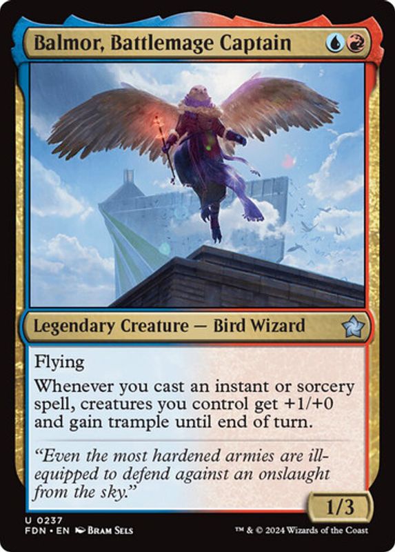 Balmor, Battlemage Captain (Foil)