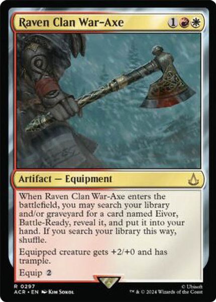 Hovedbilde Raven Clan War-Axe (Foil)