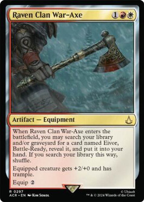 Hovedbilde Raven Clan War-Axe (Foil)