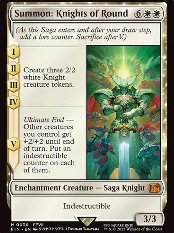 Summon: Knights of Round