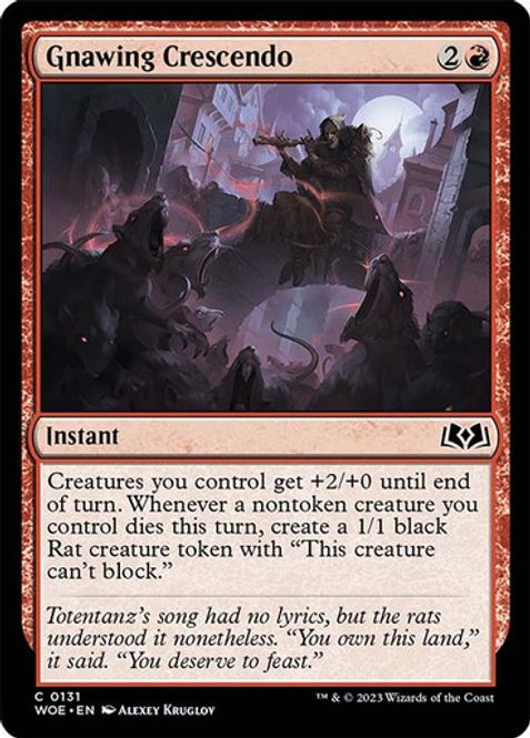 Hovedbilde Gnawing Crescendo (Foil)