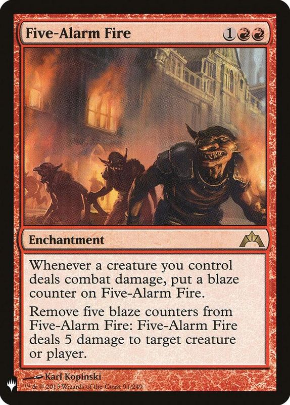Five-Alarm Fire (Gatecrash)