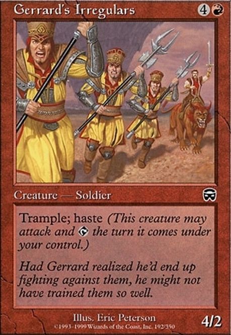 Hovedbilde Gerrard's Irregulars (Foil)