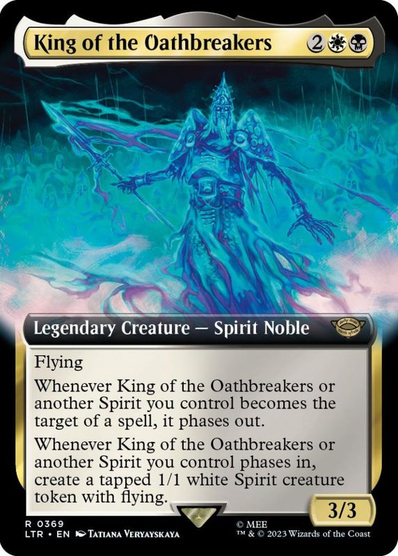King of the Oathbreakers (Extended Art) (foil)
