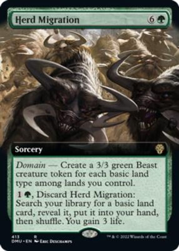 Herd Migration (Extended Art) (foil)