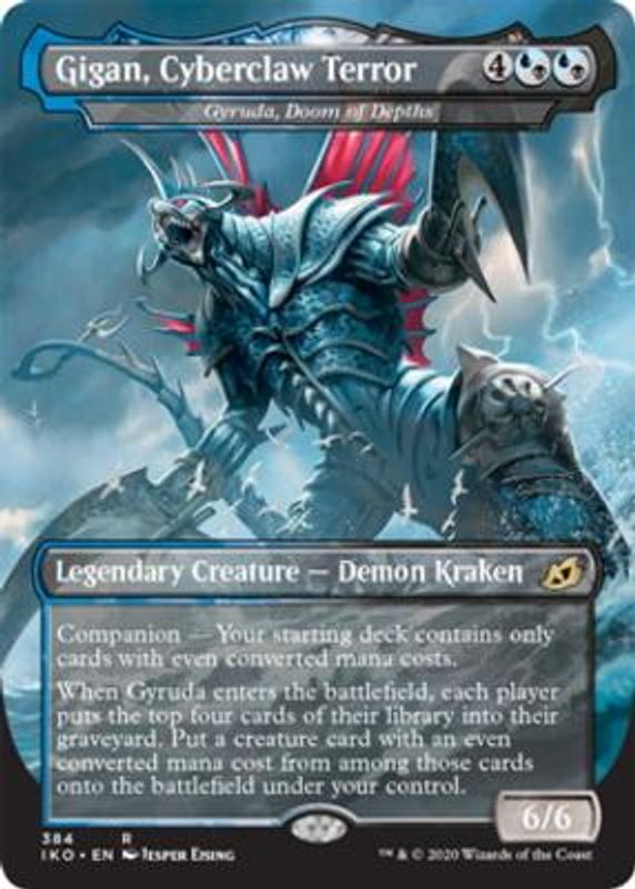 Gyruda, Doom of Depths (Gigan, Cyberclaw Terror, Foil)