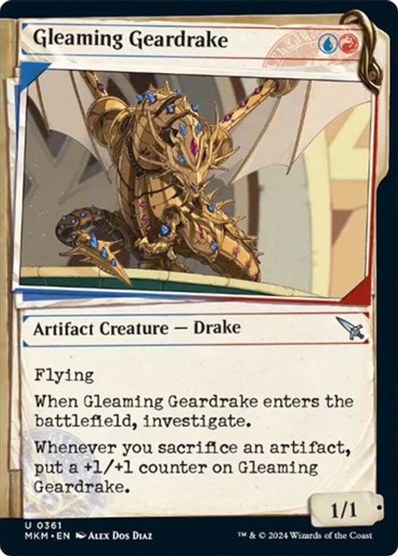 Gleaming Geardrake (Showcase)