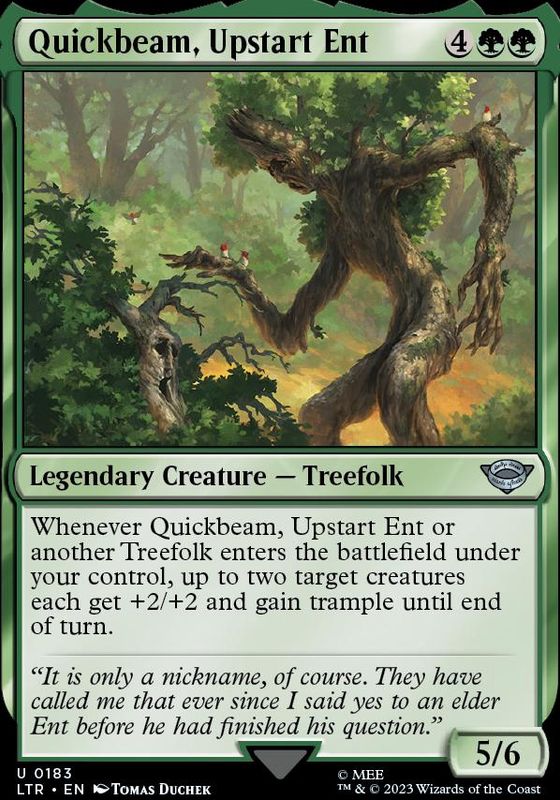 Quickbeam, Upstart Ent (foil)