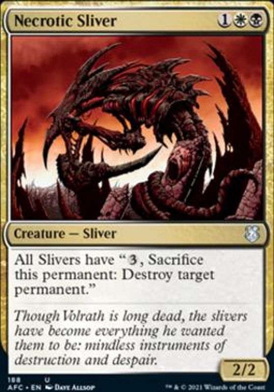Necrotic Sliver